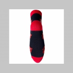 " Rolling Stones "  - jazyk - ponožky unisex, materiál 95%polyester 5% elastan univerzálna veľkosť 35-42   farba čierno-bielo-červená